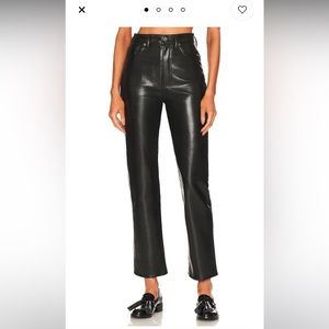 AGOLDE recycled leather fitted 90s size 25